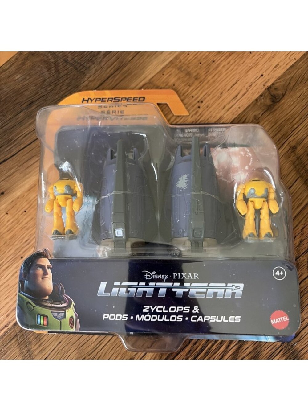 Disney Pixar Lightyear Zyclops and Pods Hyperspeed Series Mattel